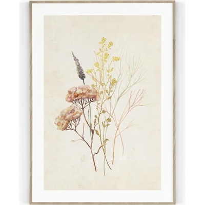 Plakát / Obraz Flowers 30 x 40 cm Pololesklý saténový papír