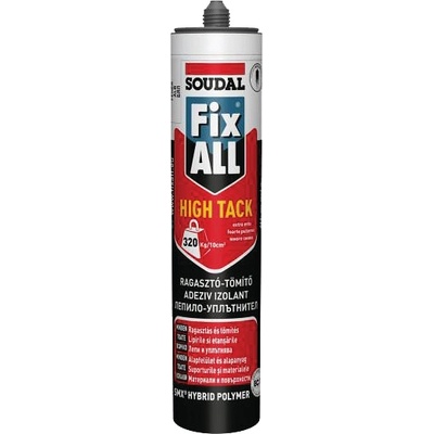 Soudal ЛЕПИЛО soudal fix all ХАЙ ТАК 290мл БЯЛО (119381)