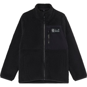 Color Kids Детско поларено яке Color Kids Kid's Teddy Jacket Fleece jacket - Phantom - размер 122 (EU) (703-7708-0216)