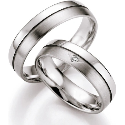 Snubní prsteny s diamantem SP501