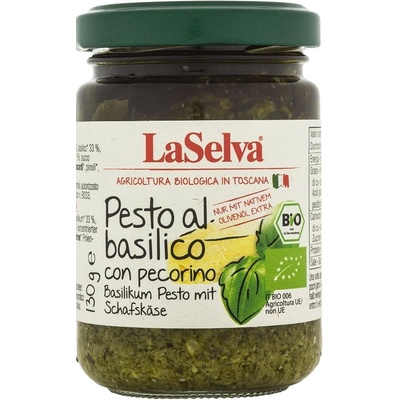 LaSelva Pesto verde bazalka bio 130g