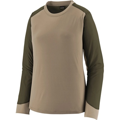 Patagonia Дамска фланелка с дълъг ръкав за колоездене Patagonia Women's L/S Dirt Craft Jersey Sport shirt - Seabird Grey (116-7226-0912)