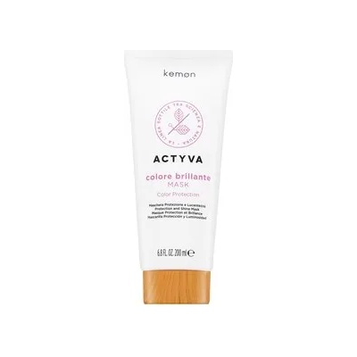 Kemon Actyva Colore Brilliante Mask подхранваща маска за боядисана коса 200 ml