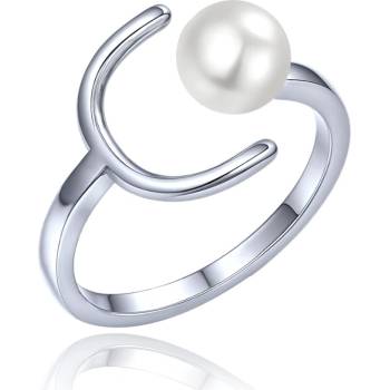 Minet 4401 Stříbrný prsten s přírodní perlou
