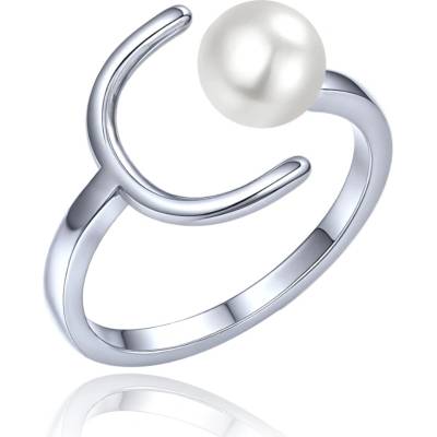 Minet 4401 Stříbrný prsten s přírodní perlou