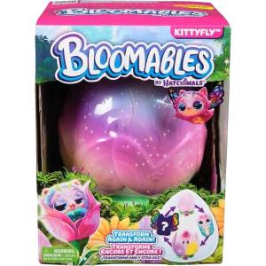 Spin Master Интерактивна плюшена играчка Hatchimals Bloomables - Kittyfly, розова (19213) - baby