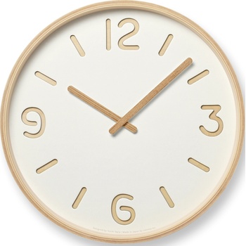 Lemnos Стенен часовник Thomson Paper 30, 5 см бял (NY18-15 WH)