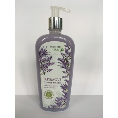 Bohemia Herbs Levandule krémové tekuté mýdlo 300 ml
