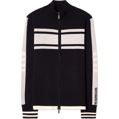 We Norwegians Мъжки вълнен пуловер We Norwegians Rocky FullZip Merino jacket - Navy Blue (005-6425-0111)
