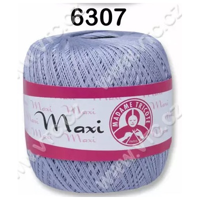 MADAME TRICOTE PARIS Příze Maxi - klasická i Metallic Maxi: 6307 Světlá modrošedá