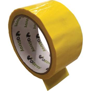 GSTROY ТИКСО GStroy ОПАКОВЪЧНО АКРИЛНО 40ммх50м ТИП 100 ЖЪЛТО (30300180)