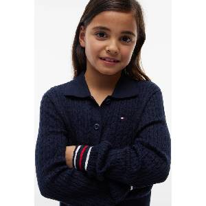 Tommy Hilfiger жилетка за деца с памук (KG0KG09429.9BY2)
