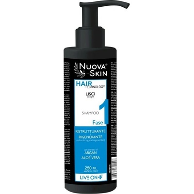 LiveOn Nuova Skin Reštrukturačný a regeneračný šampón na vlasy 250 ml