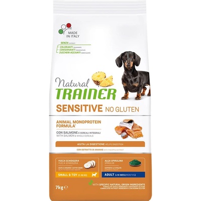 Trainer Natural Sensitive Salmon Adult Small & Toy 7 kg