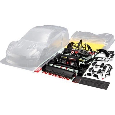 каросерия 1: 10 Nissan Motul Autech GT-R 2016 прозрачен