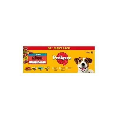 Pedigree Adult mixovaný výběr v želé 80 x 100 g