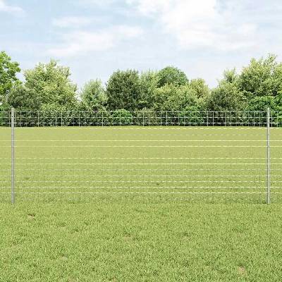 OCELOVÉ OHRADNÍKOVÉ SLOUPKY 22 KS STŘÍBRNÉ STANDARDNÍ