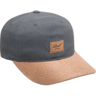 REELL Suede 6-Panel Cap Heather Charcoal