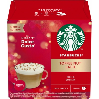 STARBUCKS Toffee Nut Latte by NESCAFE DOLCE GUSTO 12 kapsúl