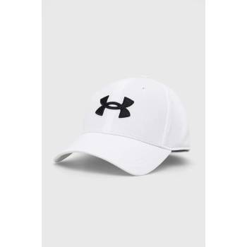 Under Armour Шапка с козирка Under Armour в бяло с апликация (1376700)