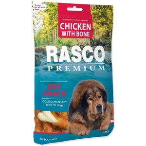 Rasco лакомство пилешки обвити кости 80g (1704-17039)