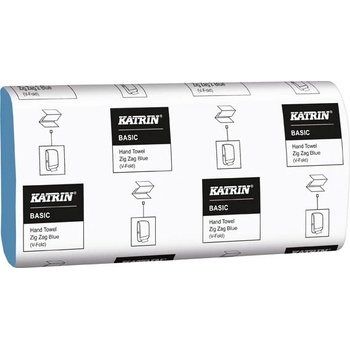 Katrin Basic ZZ 1 vrstva, modré, 250 ks