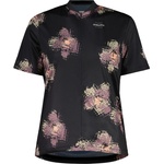 Maloja Дамска фланелка с къс ръкав за колоездене Maloja Women's SundaM. Allmountain 1/2 Cycling jersey - Deep Black Joy (156-3053-0113)