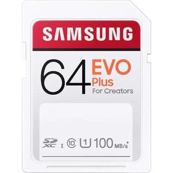 Samsung SDXC EVO Plus 64GB UHS-I/U1 MB-SC64H/EU