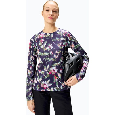 Endura Дамски колоездачен екип с дълъг ръкав Endura Floral Ltd W bramble