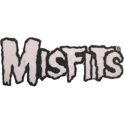 Nažehlovačka Misfits - White Logo