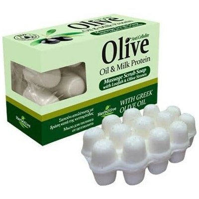 Madis Herbolive Massage soap with milk protein masážne mydlo s mliečnymi proteínmi 100 g