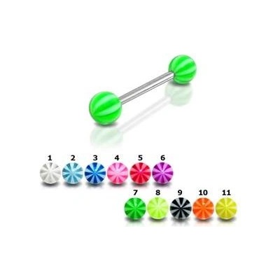 Šperky4U piercing do jazyku PJ01071-K