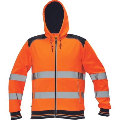 KNOX Knoxfield HV softshell bunda červená