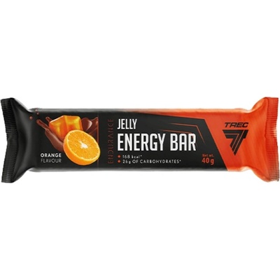 Trec Nutrition Jelly Energy Bar [40 грама] Портокал