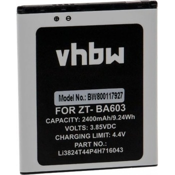 VHBW Батерия за ZTE Blade A520 / A603, 2400 mAh (800117927)