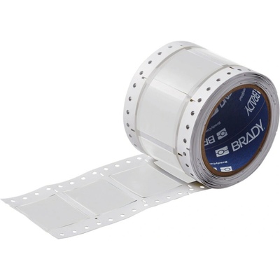Brady LSZH-1000-2-WT / 141272, etikety, THT Low Smoke Halogen Free Permasleeve Wire Marking Sleeves, 50.80 mm x 42.16 mm