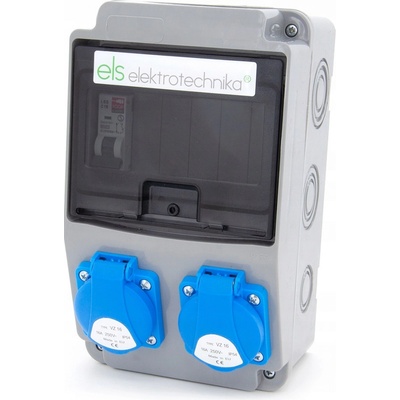 Rozvaděč ELS Elektrotechnika 230 V IP44 63 A
