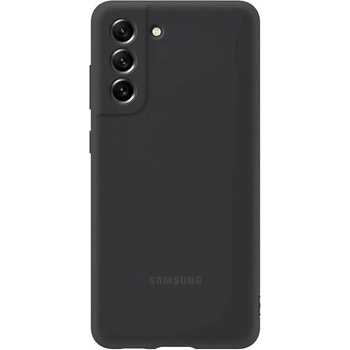 Samsung Silicone Cover EF-PG990TB - оригинален силиконов кейс за Samsung Galaxy S21 FE (тъмносив)
