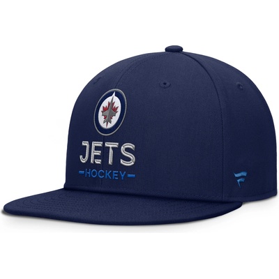 Fanatics Winnipeg Jets NHL Authentic Pro A/Cap Flat Brim Square Visor Structured