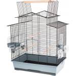 INTER-ZOO Pet Products Клетка за птици IZA III черна 58, 5 x 38 x 65 см
