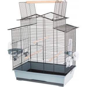 INTER-ZOO Pet Products Клетка за птици IZA III черна 58, 5 x 38 x 65 см