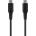 FIXED usb 2.0 гъвкав силиконов кабел usb-c/usb-c 0, 3 м, черен fixdls-cc03-bk (fixdls-cc03-bk)