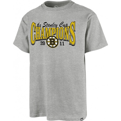 47 Brand pánske tričko Boston Bruins Backer '47 Echo Tee
