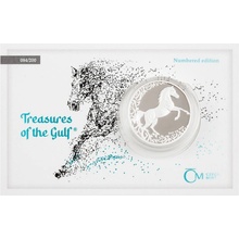 Česká mincovna Stříbrná mince Treasures of the Gulf - The Horse 2024 proof 2 oz