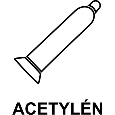 Walteco Acetylen 148x210mm, formát A5, samolepka , 20055