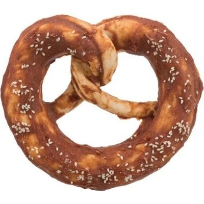 TRIXIE DentaFun Pretzel buvolí preclíky s kachním masem 9 cm 40 g 1ks