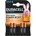 Duracell Батерия duracell optimum с дълъг живот aaa, алкална, 4 бр. /пакет (dl2025)