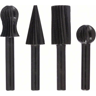 BOSCH Souprava ručně vedených fréz, 4dílná 6 mm, 13; 13; 13; 13 mm 1609200314