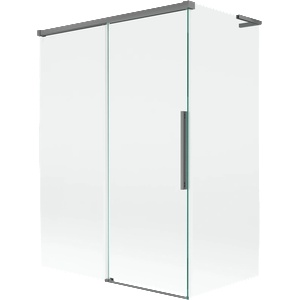 Mexen Rox L двукрила плъзгаща се преграда за вана 120 + 70 x 150 см, прозрачна, (8C9L-120-070-95-00)
