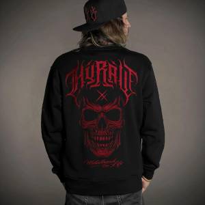 HYRAW мъжки суитшърт hyraw - metalhead for life - 254sw07